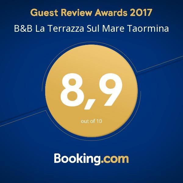 B&B La Terrazza Sul Mare Taormina Buitenkant foto